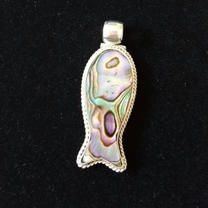 NEW Solid Peruvian Silver 950 Pendant